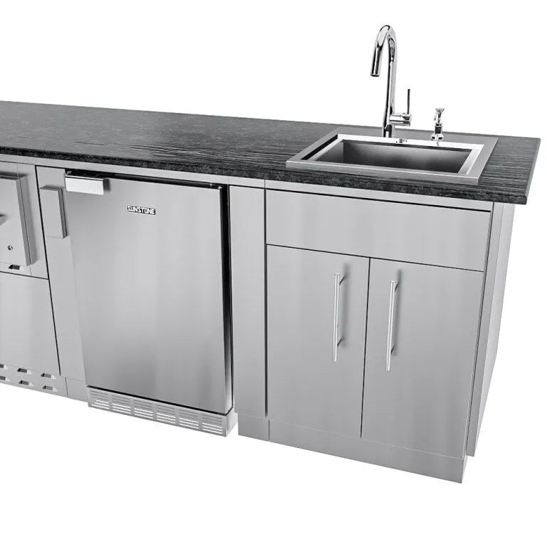 Sunstone French Quarter Outdoor Kitchen Island Package