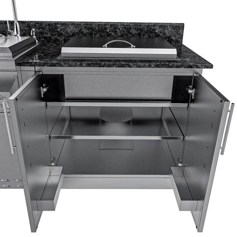 Sunstone Galley Clean & Prep Cabinet Island Package