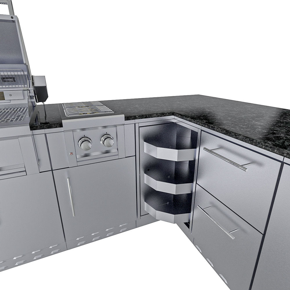 Sunstone The Rancher Outdoor Kitchen Package L Shaped