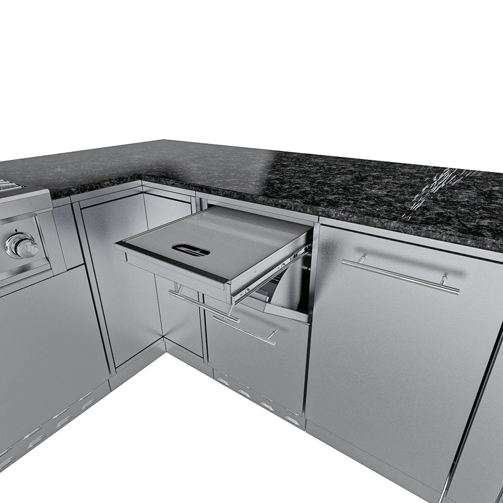 Sunstone The Rancher Outdoor Kitchen Package L Shaped
