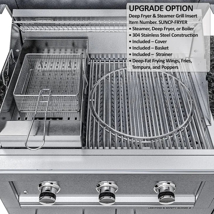Sunstone Texas Tango Outdoor Kitchen Island Package 19 Feet