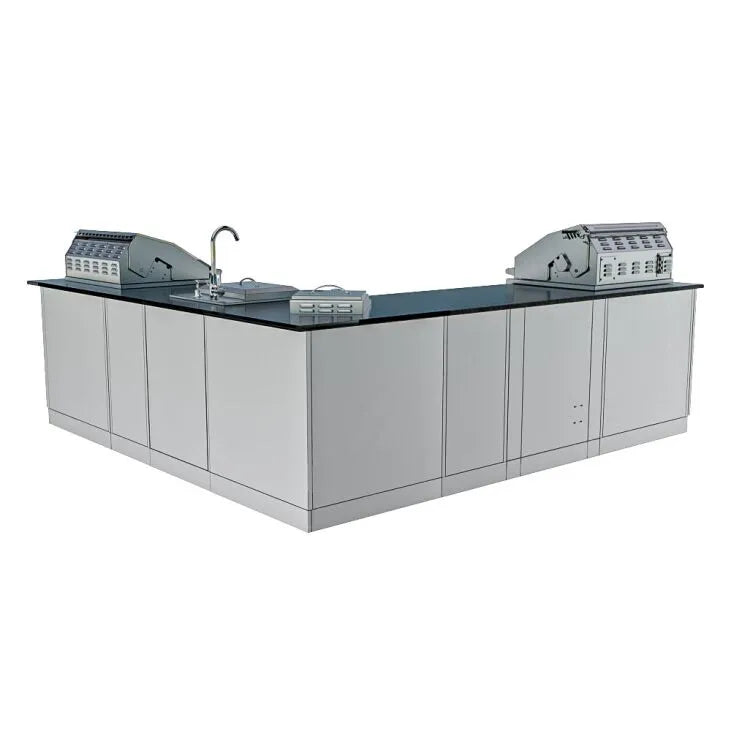 Sunstone Texas Tango Outdoor Kitchen Island Package 19 Feet