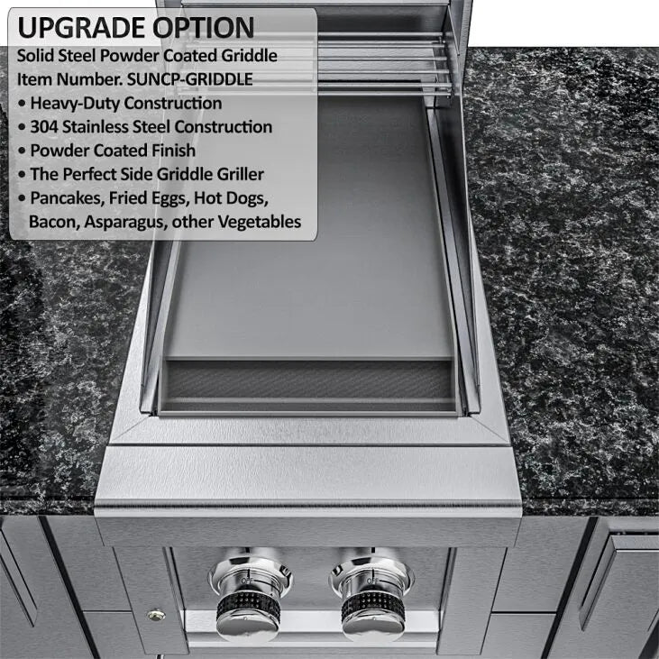 Sunstone TexCajun Outdoor Kitchen Island Package