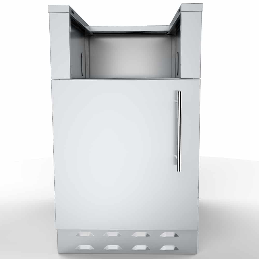 Sunstone 20" Appliance Cabinet for Up To 14-1/2 In. Cut-Out Width Appliance or Bar Station w/Left Swing Door - SAC20CSDL