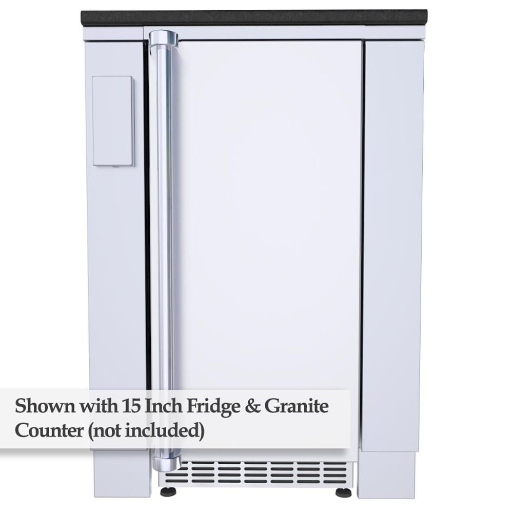 Sunstone 24" Appliance Cabinet for up to 15" wide Fridge - SAC24APC