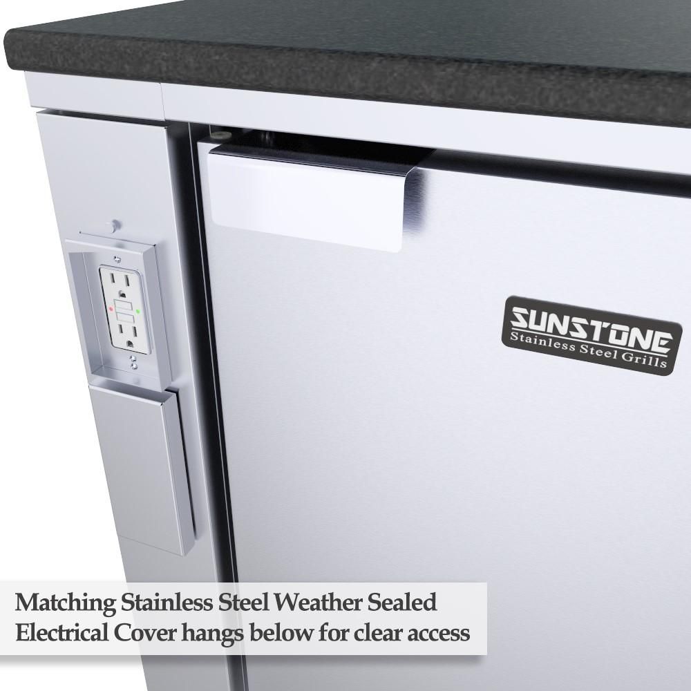 Sunstone 30" Appliance Cabinet for up to 21" wide Fridge - SAC30APC
