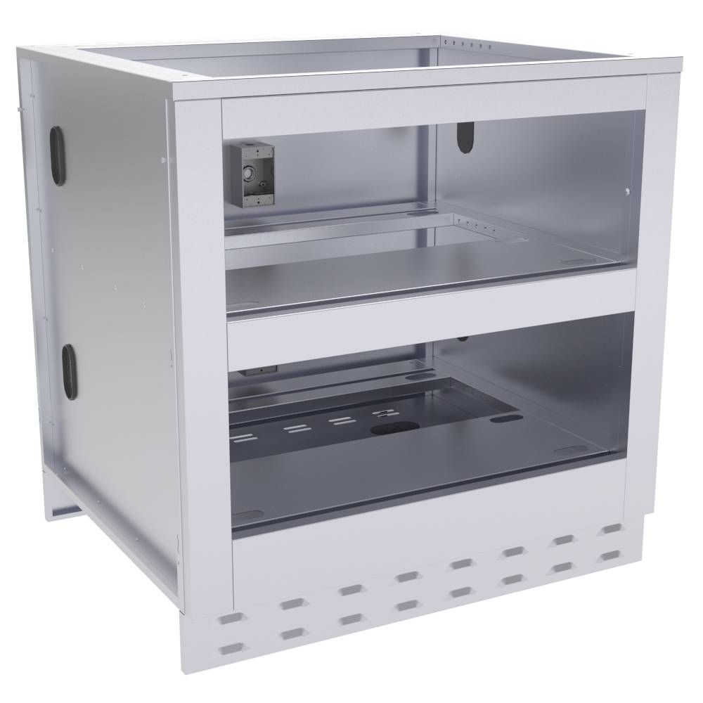 Sunstone 34" Sunstone Double Warming Drawer Cabinet - SAC34DWC