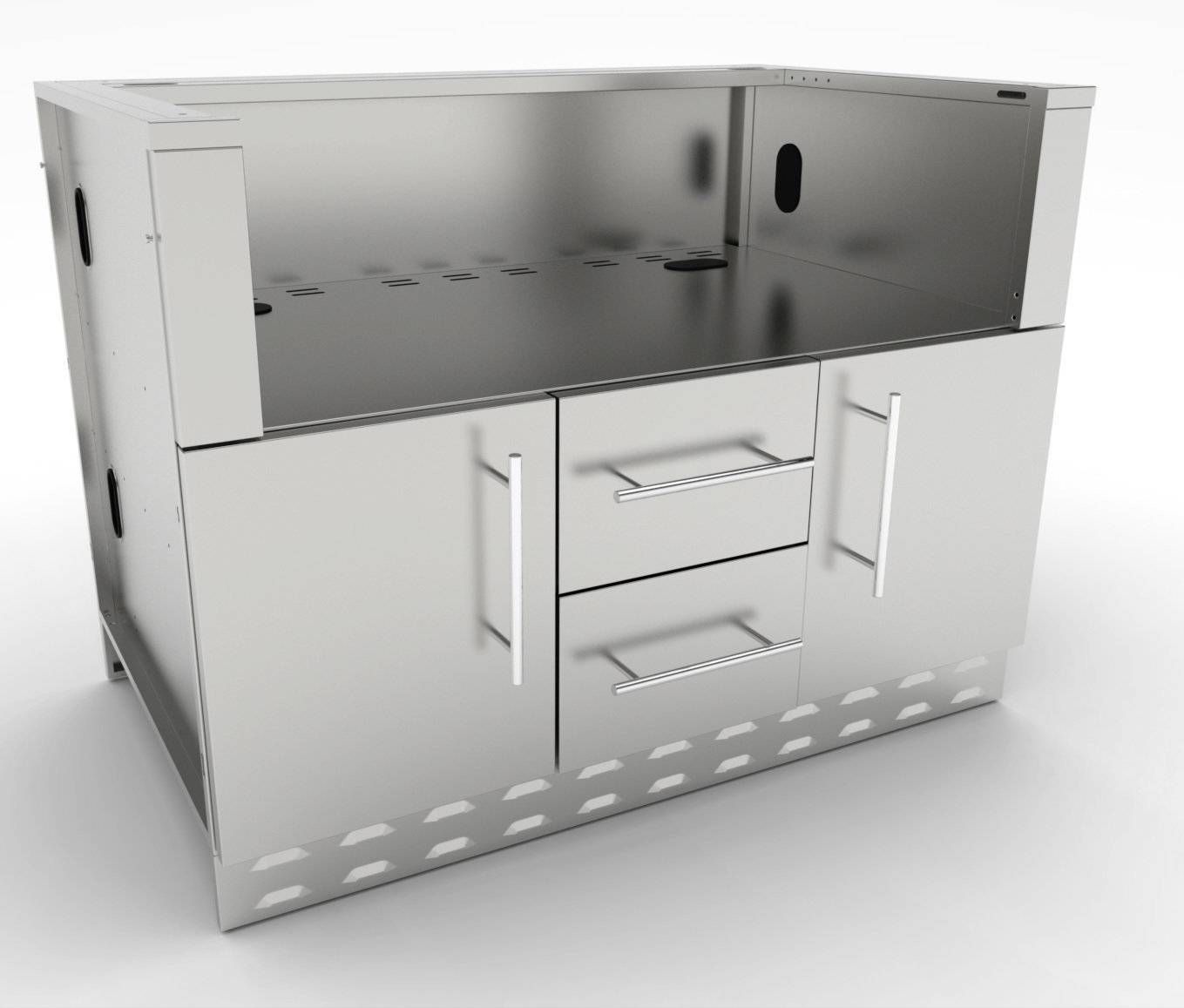Sunstone 46" Sunstone Charcoal Grill Base Cabinet - SAC46CGDC