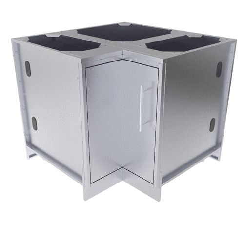 Sunstone 12"x12" Corner Cabinet with Swivel Shelves - SBC12SLS