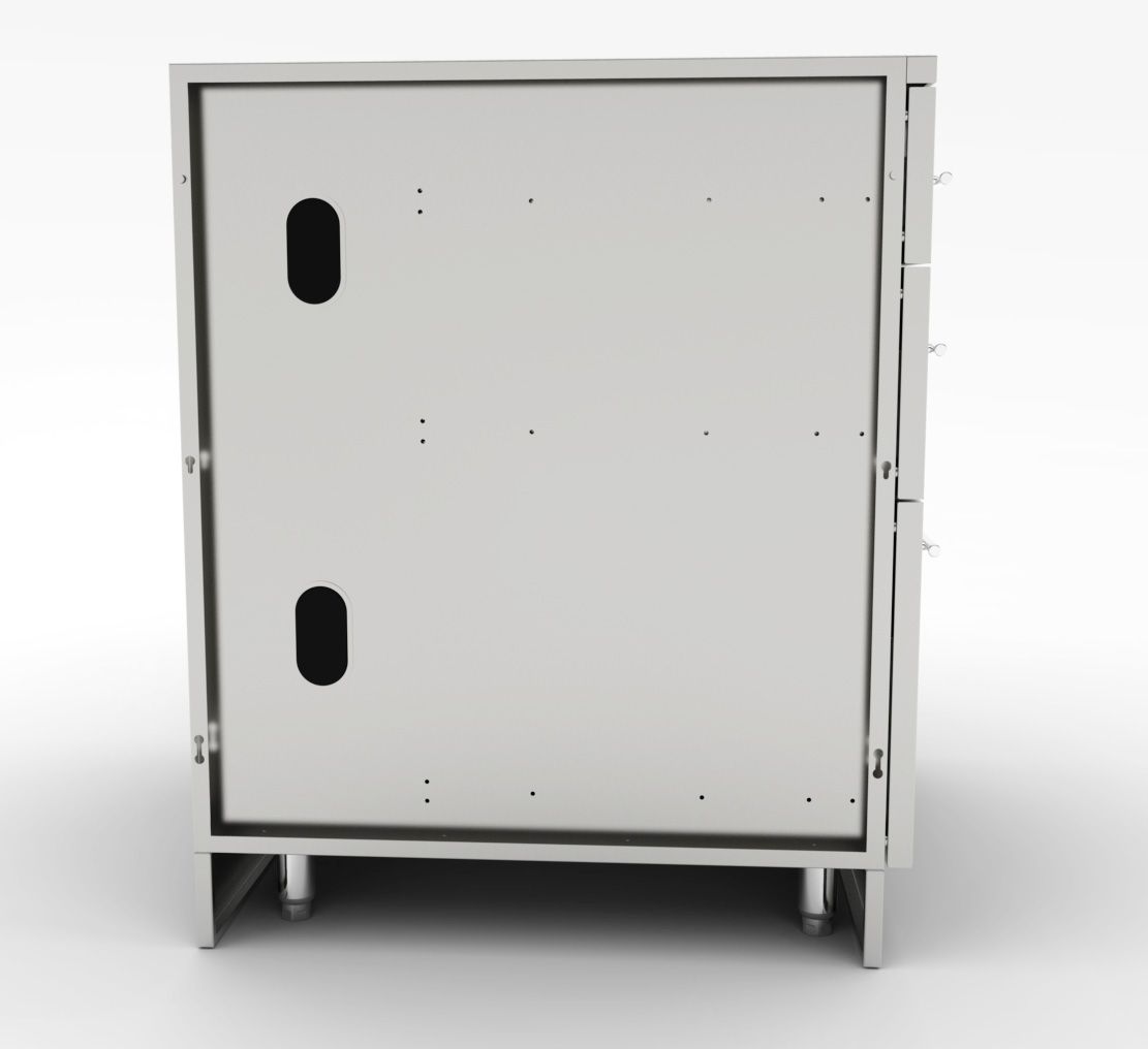 Sunstone 18" Left Swing Door Cabinet w/Top Drawer & Shelf - SBC18CSDL