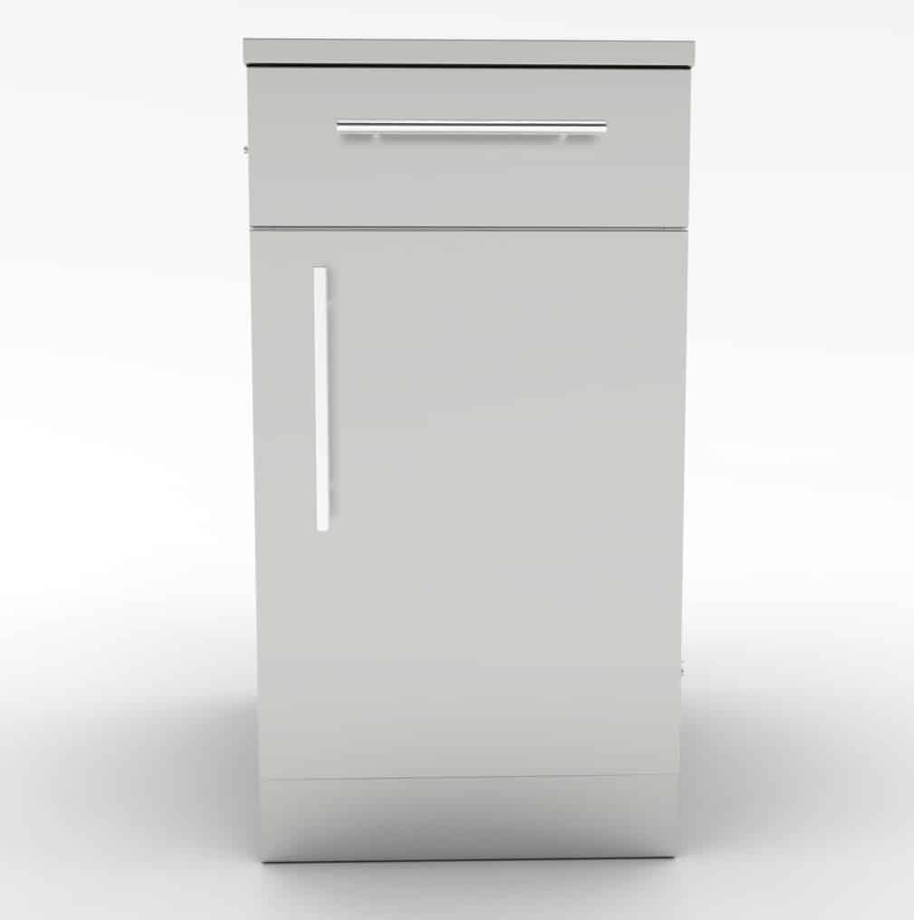 Sunstone 18" Right Swing Door Cabinet w/Top Drawer & Shelf - SBC18CSDR