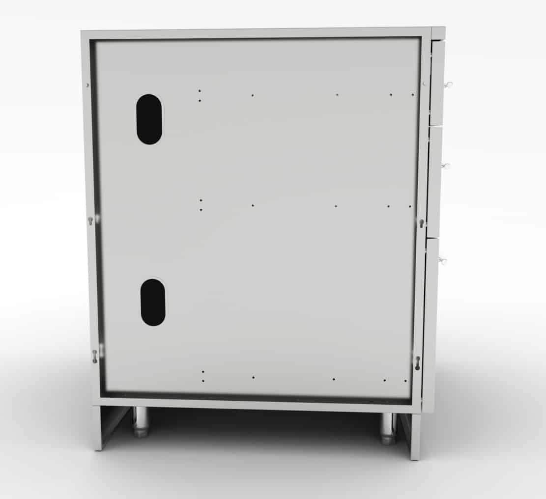 Sunstone 18" Right Swing Door Cabinet w/Top Drawer & Shelf - SBC18CSDR
