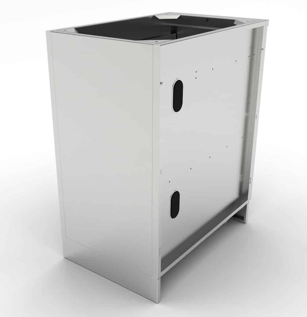 Sunstone 18" Right Swing Door Cabinet w/Top Drawer & Shelf - SBC18CSDR