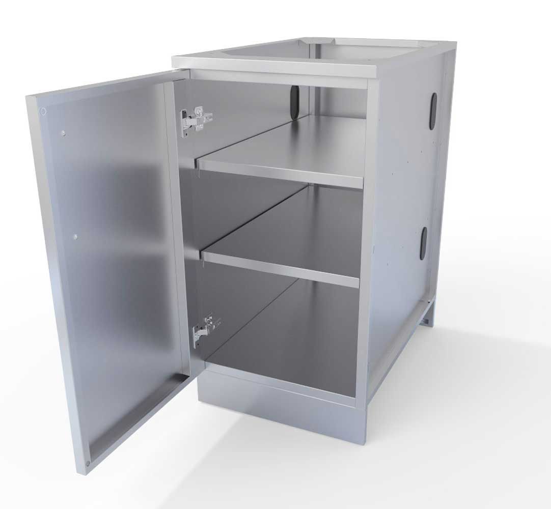 Sunstone 18" Full Height Left Swing Door Cabinet w/Shelf - SBC18FSDL