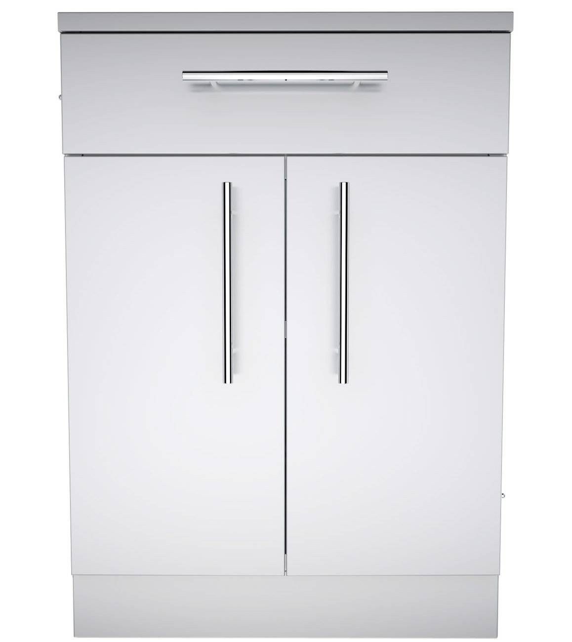 Sunstone 24" Double Door Base Cabinet w/Shelf & Reversible Top Drawer or False Panel - SBC24CDD
