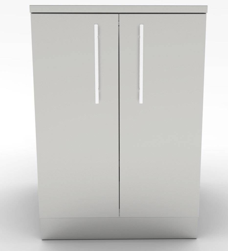 Sunstone 24" Full Height Double Door Base Cabinet w/Two Shelves & Door Pockets - SBC24FDD