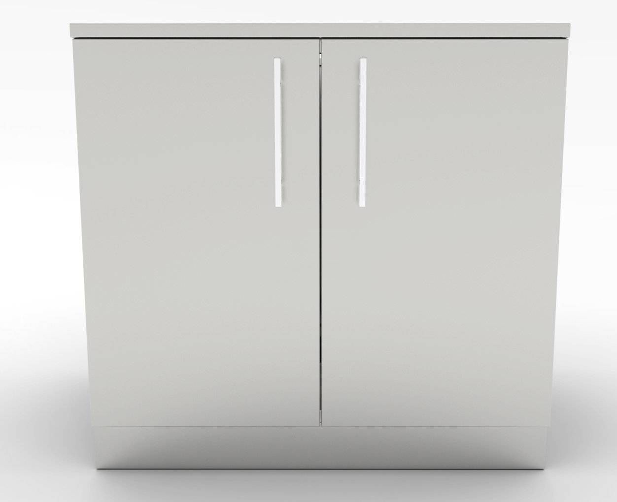 Sunstone 36" Full Height Double Door Base Cabinet w/Two Shelves & Door Pockets - SBC36FDD