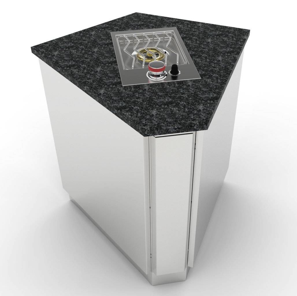 Sunstone 30 Degree Corner Cabinet w/Utility Access - SBC5C30