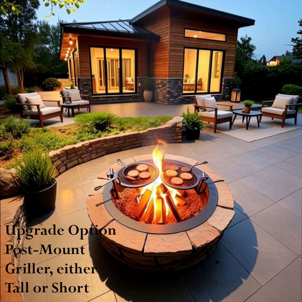 Sunstone StarBBQ™ 36" Smokeless Fire Pit Insert | STARBBQ-36SFPR