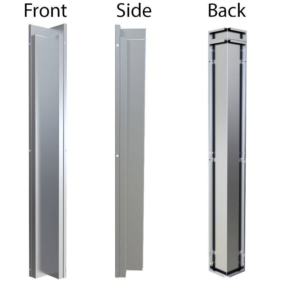 Sunstone 3" x 3" 90 Degree Corner Spacer Panel for Full Height Wall Cabinet Front - SWC3SP90